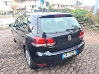 Usata VW Golf VI Highline 110 CV (80 kW) 2009 Nero Utilitaria