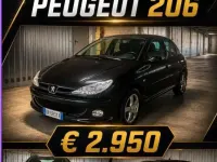 Usata Peugeot 206 75 CV (55 kW) 2008 Berlina