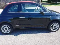 Usata Fiat 500 69 CV (50 kW) 2013 Nero Cabrio