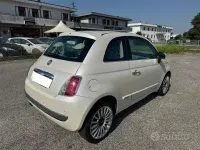Usata Fiat 500 Lounge 95 CV (69 kW) 2012 Bianco Berlina
