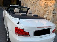 Usata BMW 120 Cabriolet 177 CV (130 kW) 2012 Bianco Cabrio