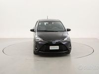 Usata Toyota Yaris Hybrid Active 100 CV (73 kW) 2018 Nero Berlina