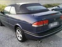 Usata Saab 900 Cabriolet 131 CV (96 kW) 1996 Blu Cabrio