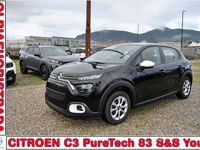 Usata Citroën C3 PureTech 82 CV (60 kW) 2024 Nero Berlina