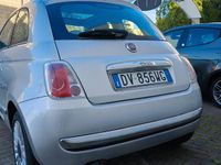 Usata Fiat 500 Lounge 69 CV (50 kW) 2009 Grigio Cabrio