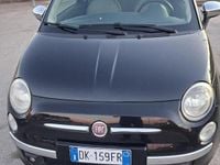 Usata Fiat 500 Lounge 100 CV (73 kW) 2007 Nero Utilitaria