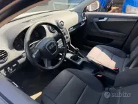 Usata Audi A3 Sportback Ambiente 105 CV (77 kW) 2010 Bianco Utilitaria