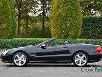 Usata Mercedes SL600 500 CV (367 kW) 2004 Nero Cabrio