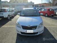 Usata Skoda Fabia GreenLine 75 CV (55 kW) 2013 Bianco pastello Utilitaria