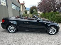 usata BMW 120 Cabriolet d 2PROPRIETARI ! PELLE MARRONE ! BELLISSIMA