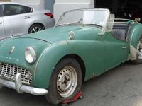 Usata Triumph TR3 109 CV (80 kW) 1958 Verde Cabrio