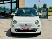 Usata Fiat 500 Lounge 69 CV (50 kW) 2010 Bianco Utilitaria