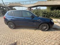 Usata BMW X3 184 CV (135 kW) 2013 Blu/azzurro SUV