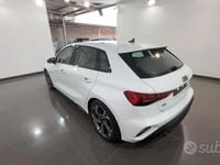 Nuova Audi A3 S-Line 150 CV (110 kW) 2025 Bianco Berlina