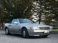 Usata Mercedes SL280 193 CV (141 kW) 1995 Argento Cabrio