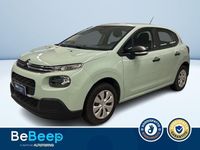 Usata Citroën C3 Feel 68 CV (50 kW) 2019 Verde Berlina