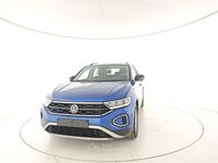 Usata VW T-Roc Life 110 CV (80 kW) 2023 Blu SUV