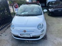 Usata Fiat 500C Lounge 69 CV (50 kW) 2014 Bianco Cabrio