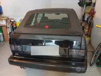 Usata VW Golf Cabriolet 73 CV (53 kW) 1991 Nero Cabrio
