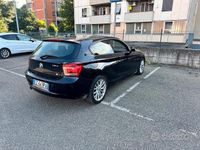 Usata BMW 118 Coupé Sport Line 143 CV (105 kW) 2015 Nero Coupé