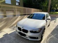 Usata BMW 118 Advantage 150 CV (110 kW) 2017 Bianco Utilitaria
