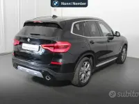 Usata BMW X3 Sport Line 190 CV (139 kW) 2021 Nero SUV