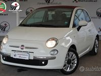Usata Fiat 500C Lounge 69 CV (50 kW) 2014 Bianco Cabrio