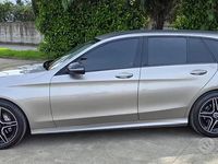 Usata Mercedes C220 Premium 194 CV (142 kW) 2019 Grigio Station wagon