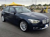 Usata BMW 120 Luxury Line 184 CV (135 kW) 2012 Blu/azzurro Utilitaria