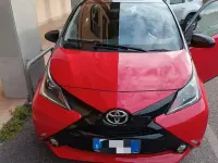 Usata Toyota Aygo City 69 CV (50 kW) 2017 Rosso Utilitaria