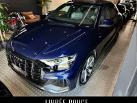 Usata Audi Q8 S-Line 286 CV (210 kW) 2020 Blu navarra SUV