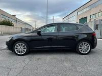 Usata Seat Leon ST XCELLENCE 116 CV (85 kW) 2017 Nero Station wagon
