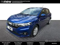 Usata Dacia Sandero Expression 91 CV (66 kW) 2023 Blu scuro