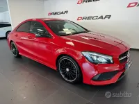Usata Mercedes CLA200 Premium 136 CV (100 kW) 2017 Rosso Coupé