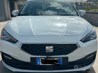 Usata Seat Leon Style 150 CV (110 kW) 2021 Bianco Berlina