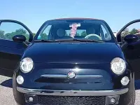 Usata Fiat 500 69 CV (50 kW) 2013 Nero Cabrio