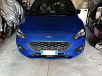 Usata Ford Focus ST-Line 120 CV (88 kW) 2018 Blu/azzurro Berlina