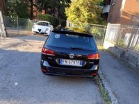 Usata VW Golf VII Trendline 110 CV (80 kW) 2018 Nero Station wagon