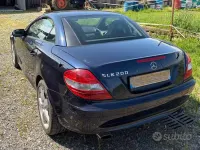 Usata Mercedes SLK200 163 CV (119 kW) 2006 Blu Cabrio
