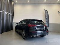 Usata Mercedes A180 AMG line 136 CV (100 kW) 2024 Nero Berlina