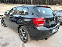 Usata BMW 118 Sport Line 143 CV (105 kW) 2012 Nero Utilitaria