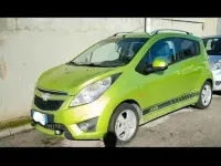 Usata Chevrolet Spark LT 81 CV (59 kW) 2010 Verde Utilitaria