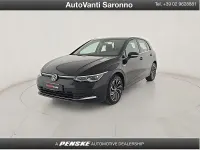 Usata VW Golf VIII Style 131 CV (96 kW) 2021 Nero Utilitaria