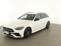 Usata Mercedes C200 AMG line 224 CV (164 kW) 2021 Bianco