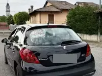 Usata Peugeot 207 95 CV (69 kW) 2008 Nero Berlina