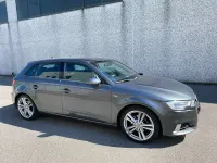 Usata Audi A3 S-Line 150 CV (110 kW) 2018 Grigio scuro Berlina