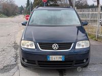 Usata VW Touran Highline 101 CV (74 kW) 2003 Blu Monovolume