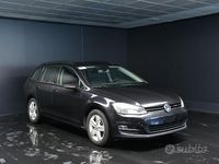 Usata VW Golf VII Comfortline 110 CV (80 kW) 2016 Nero Station wagon