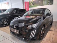 Nuova Peugeot 208 Allure 101 CV (74 kW) 2025 Nero Utilitaria