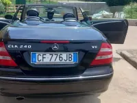 Usata Mercedes CLK240 Elegance 170 CV (125 kW) 2003 Nero Cabrio